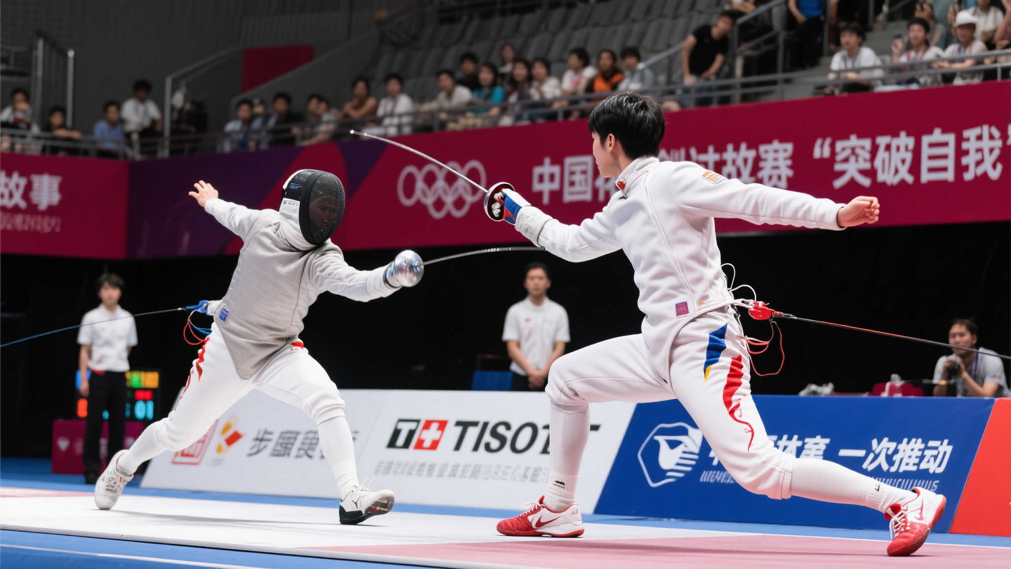 中国花剑新星超越极限赢得自信